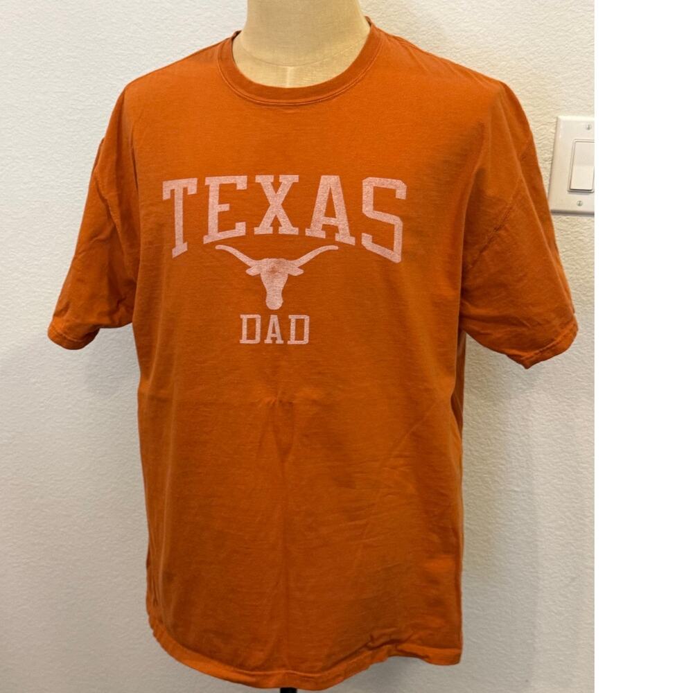 UT University of Texas DAD Tee T-Shirt Top Shirt XL Gameday Fanwear